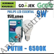 PHILIPS LED ESSENTIAL 9W WHITE YELLOW E27 9W WATT BULB LAMP
