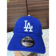 NE 9 Twenty Jepun Team Royal Blue Cap White Logo Dodgers Strapback Adjustable ( M/L:57-61cm)