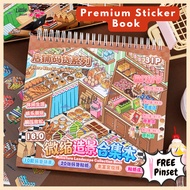 [ Inventory Series 10 in 1 ] Premium 3D Sticker Book Decoration Creative Cute Children's Toys Korean