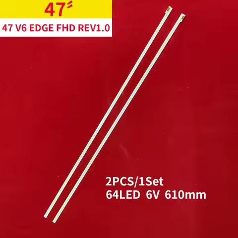 LED Backlight Strips For 47LW6500 47LW650T 47LW570S 47LW575S Tapes Bands 47"V6 Edge FHD REV0.3 Ruler