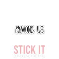 DTF iron-on screen printing stickers, t-shirts, clothes, vinyl stickers, among us gamer 2