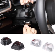 Auto Steering Wheel Turn Signal Wiper Rod Base Cover Frame Trim Sticker For BMW X1 U11 ix1 U10 2023-