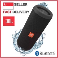 [Singapore Seller] JBL Flip 3 Stealth Edition Portable Waterproof Bluetooth Speaker (iOS, Android, MacOS, Windows)