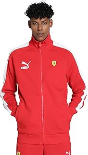 625198 Motorsport Motor Car Racing FERRARI RACE ICONIC T7 TRACK Jacket, Men's