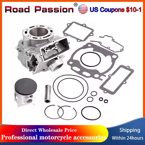 Motorcycle 66.4mm Air Cylinder & Piston & Gasket Kit For Yamaha YZ250 50TH YZ250G YZ 250 G TH 5UP-11