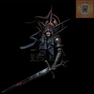 樹脂模型1/10黑衣劍士胸像奇幻題材GK白模手辦兵人  247REC