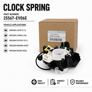 Nissan Latio Livina Navara D40  Sylphy Nv200 Clock Spring Air Bag 25567-Ev06E