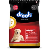 Drools Adult Dog food 10kg Formulated in USA Premium Dog food makanan anjing
