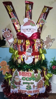 Bucket tart snack tower full beng beng/ gift ulang tahun snack bisa tarik uang