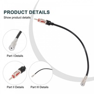 Upgraded Car Radio Antenna Adapter Cable Enhance For FM AM Antenna Compatibility