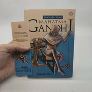 USED - Original - Biographic Book Novel Mahatma Gandhi - Kazuki Ebine