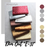 Terminal 7 Window Curtain Fabric/Hordeng/Curtain/Curtain - DIM OUT - E31