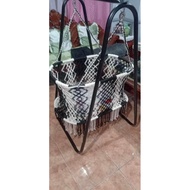 Duyan for baby Masinsin super pino with metal stand (SINGLE rattan)