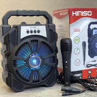KIMISO QS-S666 Portable Speaker Bluetooth/USB/TF/FM With mic Karaoke