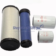 For Yanmar Excavator 4TNV94 98 Engine Oil Filter Diesel Filter Air Filter High Quality Accessories