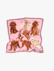 BIMBA Y LOLA - PINK POODLE SCARF BAG CHARM