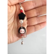 Kawaii No Face Kaonashi Phone Charm, Anime Phone Charm, Studio Ghibli Inspired Phone Charm, Resin Ch