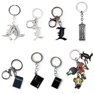 Ready Stock#动漫 Death Note Keychain Death Note L Death Note L Death Notebook Keychain Alloy Pendant 1