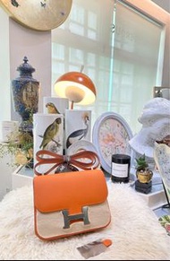 Hermes mini constance 橙色