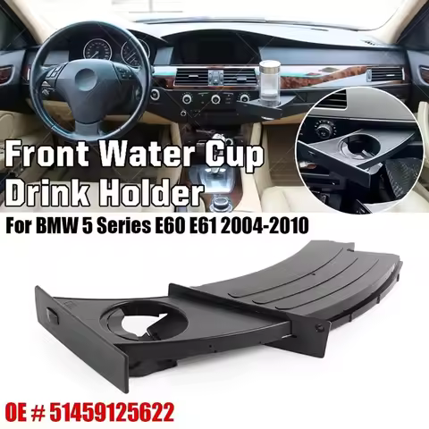 Sale Newest High Quality Left Cup Holder For BMW 525i 528i 535i 545i 550i M5 XDrive E60 OEM Part Num