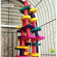 MERLYMALL Bird Toys Hanging Perch Budgie Cockatiel Pet Supplies