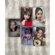 ive official photocard leeseo gaeul rei yujin wonyoung