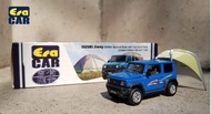 ERA car＃02限量版  Suzuki Jimny Serria 復古風格 帶戶外配件包 合金車仔 Scale 1/64 Mini Diecast Toy Car #SU19JSSP04