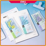 Deli Flexible Rubber Ruler Set 15cm Bendable for Precision Drawing and Marking V715 V615