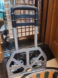 购物车折叠手拉车铝合金便携拉杆车家用便携拖车