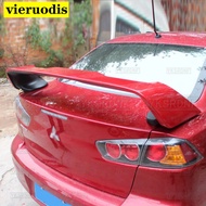 For LANCER Spoiler EVO ABS Material Car Rear Wing Primer Color Rear Spoiler For Mitsubishi LANCER EV