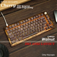 Walunt ISO ANSI Cherry PBT Keycaps Side Engraving Backlight Dye-Sublimation Double Shoting Keycaps