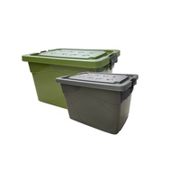 53L 75L Plastic Storage Box with Wheels