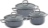 WMF Fusiontec Essential Cookware Set 3pcs. Calm Grey