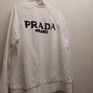 Prada 白色 閃亮外套 無購證 無防塵 可以配合驗貨 來交換任何產品