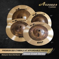 Arborea Cymbals B20 Ghost Crash 16" 17" 18" 19"