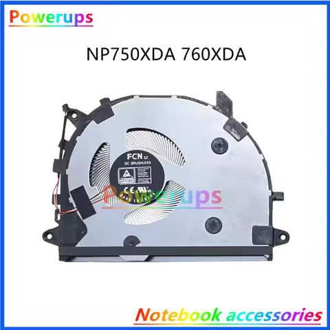 New Original Laptop CPU Cooler Fan For Samsung NP750 NP750XDA NP750XDZ NP760XDA DFS5K22B15673A-FNRD 