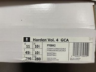 Adidas Hardon Vol.4 籃球鞋 降價出清 US11