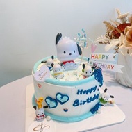 帕恰狗主題蛋糕 公仔蛋糕 可愛蛋糕 客製化蛋糕 生日蛋糕 鑠甜點