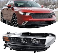 RH LED 8-pins(Without Projector) Headlights Assembly Compatible With 2023-2025 Honda Accord Front He