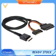 [UTnus9ddL] Gen 4 Oculink SFF-8611 4I to PCIe SFF-8639 U.2 NVMe with  15P Male Power Server Cable