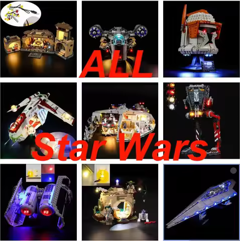 (Just Light) Lights for 75208/75261/75259/75105/75254/75211/75347/10221/75316/75274/75222/75309/7535