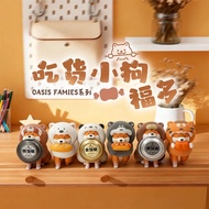 Cute Foodie Puppy Capsule Dog Model Action Figure Blind Box