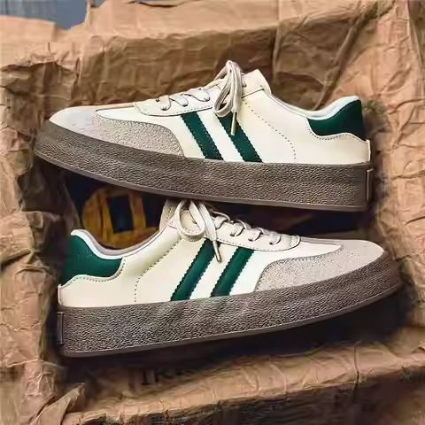 Men's Winter Canvas Shoes Retro Low Top Casual Training Sneakers Hong Kong Style Small Brand Design 