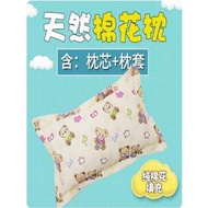 baby pillow pillow Baby Cotton Pillow Low Pillow Low Pillow Low Pillow Infant 1-3-6 Years Old Pure C