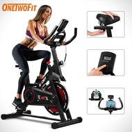 OneTwoFit Spinning Bike Dynamic Bike Flywheel Spin Bike for Home/Gym