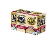 Aixia AISN1001 貓罐頭 健康罐 金槍魚 15+高齡貓用 40gx6罐 (盒)