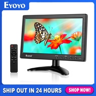 Eyoyo  12 Inch Portable Small HDMI Monitor 1366x768 LCD Monitor Built-in Speaker with HDMI VGA BNC A