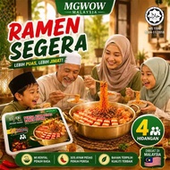 MGWOW HALAL Korean Instant Noodles Mi Segera Ramyeon Self Heating Ready To Eat Travel Dakgalbi Jajan