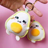 Lovely Stuffed Avocado Keychain