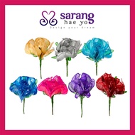 Shining Flower Rose Dip Rose Decoration Flower Dip Flower Decoration Egg Flower Decoration Tray Gift